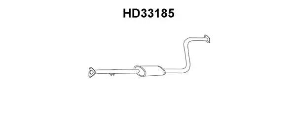 Front Muffler (HD33185)