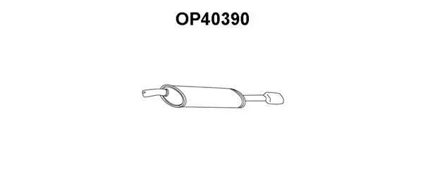 Rear Muffler (OP40390)