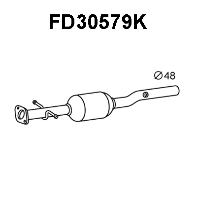 Catalytic Converter (FD30579K)