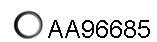 Gasket, exhaust pipe (AA96685)