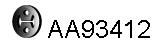 Rubber Strip, exhaust system (AA93412)