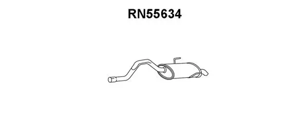Rear Muffler (RN55634)