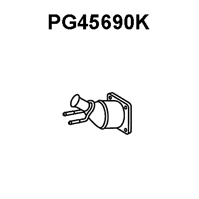 Catalytic Converter (PG45690K)