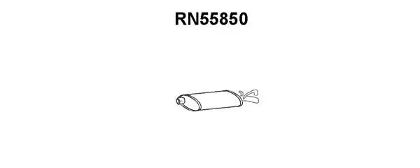 Rear Muffler (RN55850)
