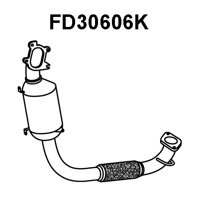 Catalytic Converter (FD30606K)