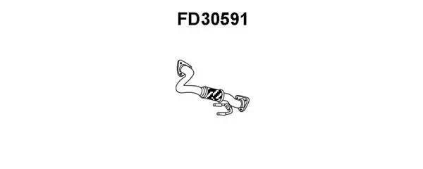 Exhaust Pipe (FD30591)