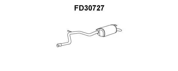 Rear Muffler (FD30727)