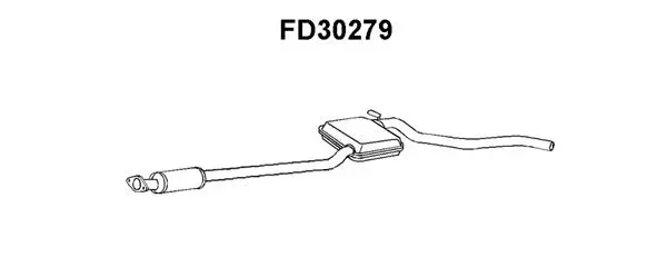 Front Muffler (FD30279)