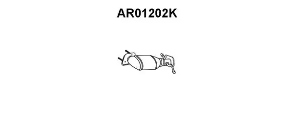 Catalytic Converter (AR01202K)