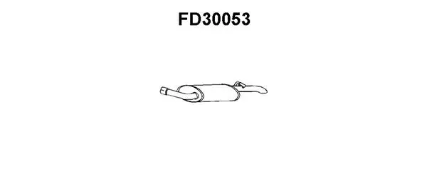 Rear Muffler (FD30053)