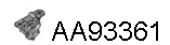 Rubber Strip, exhaust system (AA93361)