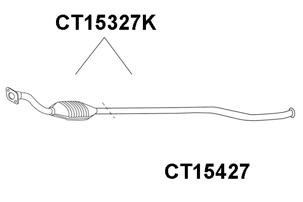 Catalytic Converter (CT15327K)