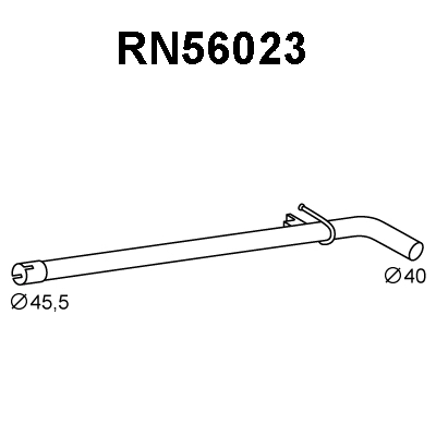 Exhaust Pipe (RN56023)