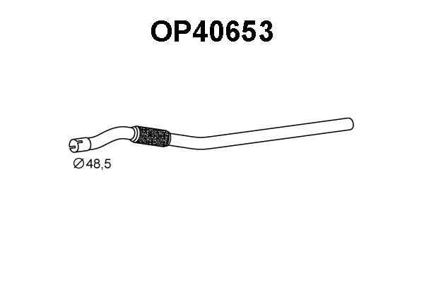 Exhaust Pipe (OP40653)