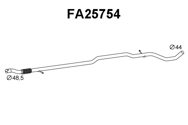 Exhaust Pipe (FA25754)