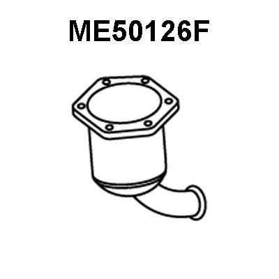 Soot/Particulate Filter, exhaust system (ME50126F)