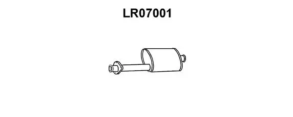 Front Muffler (LR07001)