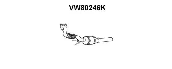 Catalytic Converter (VW80246K)