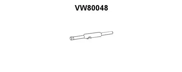 Front Muffler (VW80048)