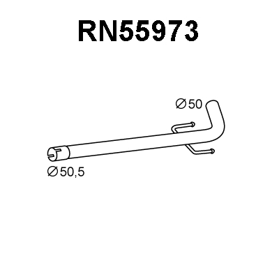 Exhaust Pipe (RN55973)