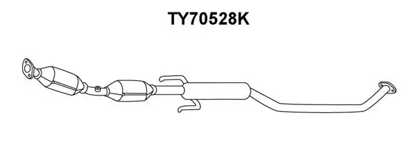Catalytic Converter (TY70528K)