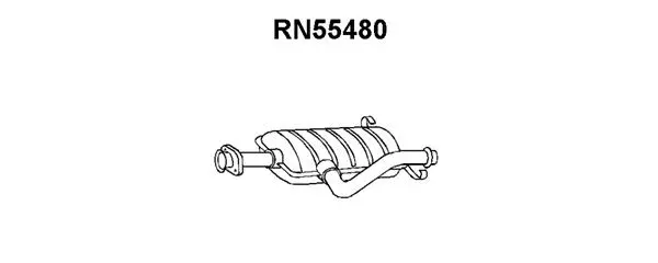 Front Muffler (RN55480)