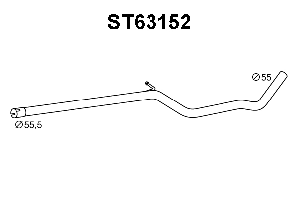 Exhaust Pipe (ST63152)