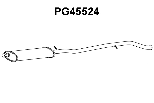 Front Muffler (PG45524)