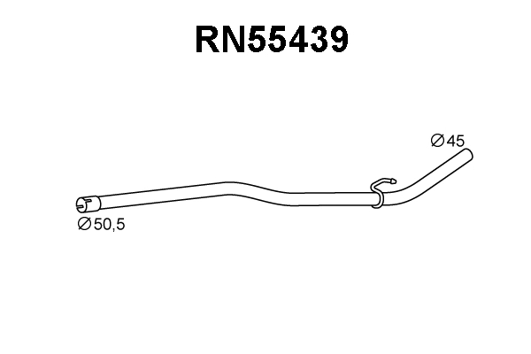 Exhaust Pipe (RN55439)