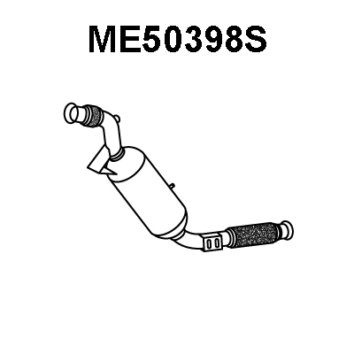 Soot/Particulate Filter, exhaust system (ME50398S)