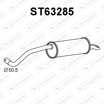 Rear Muffler (ST63285)