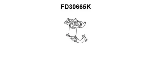 Manifold Catalytic Converter (FD30665K)