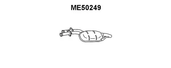 Front Muffler (ME50249)