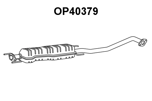 Centre Muffler (OP40379)