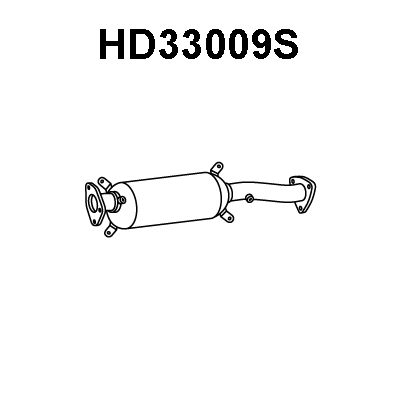 Soot/Particulate Filter, exhaust system (HD33009S)