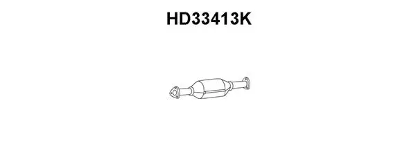 Catalytic Converter (HD33413K)