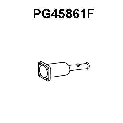 Soot/Particulate Filter, exhaust system (PG45861F)