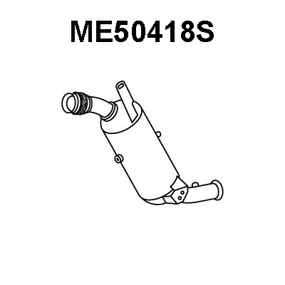 Soot/Particulate Filter, exhaust system (ME50418S)