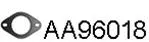 Gasket, exhaust pipe (AA96018)