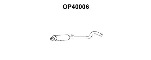 Centre Muffler (OP40006)