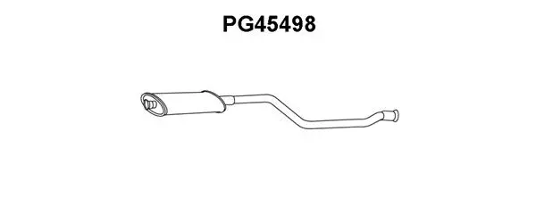 Front Muffler (PG45498)