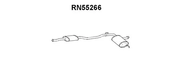 Centre Muffler (RN55266)