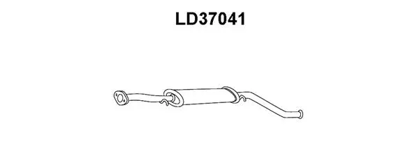 Front Muffler (LD37041)
