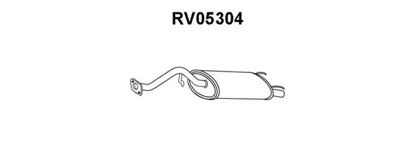 Rear Muffler (RV05304)