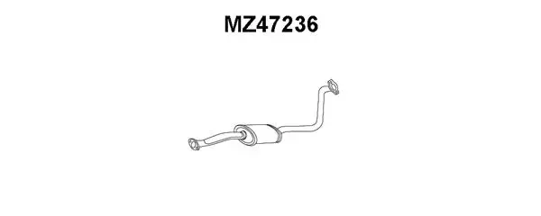 Front Muffler (MZ47236)