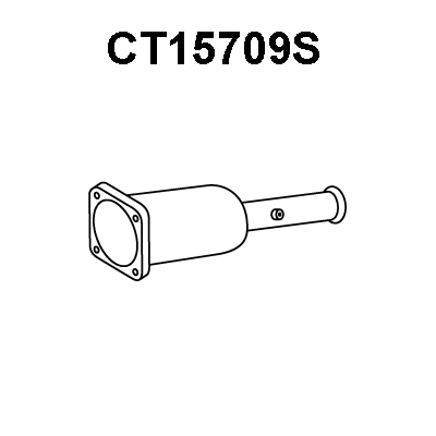 Soot/Particulate Filter, exhaust system (CT15709S)