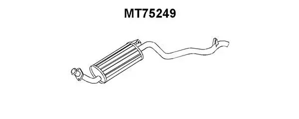 Rear Muffler (MT75249)