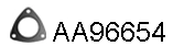 Gasket, exhaust pipe (AA96654)