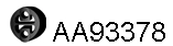 Rubber Strip, exhaust system (AA93378)