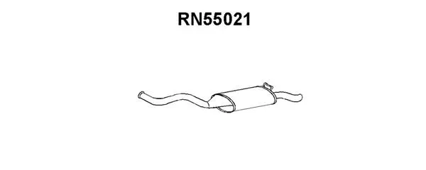 Rear Muffler (RN55021)